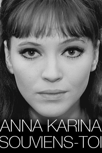 Poster de Filme Anna Karina, Para você lembrar (2017)