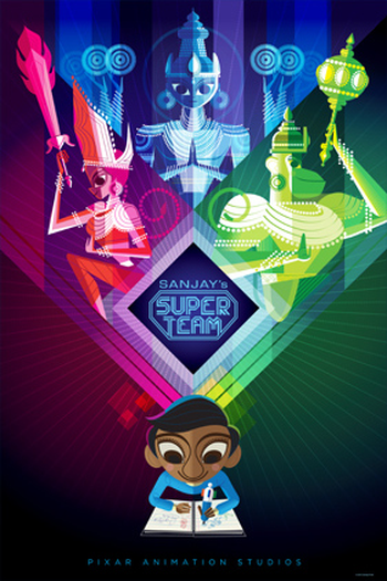 Poster de Curta Os Heróis de Sanjay (2015)