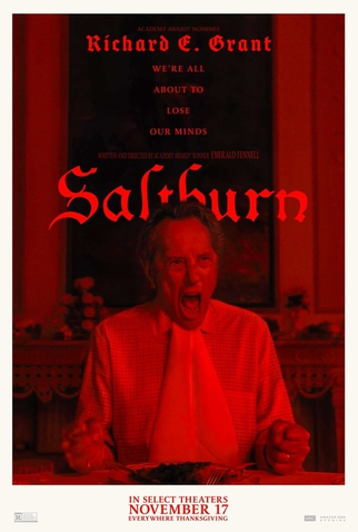 Poster 11 de Filme Saltburn (2023)
