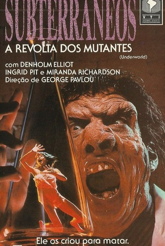 Poster 3 de Filme Subterrâneos: A Revolta Dos Mutantes (1985)