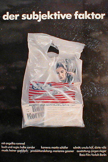 Poster de Filme Der Subjektive Faktor (1981)
