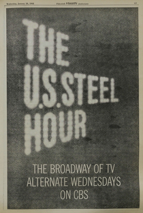 The United States Steel Hour (1ª Temporada) - Poster / Capa / Cartaz - Oficial 1