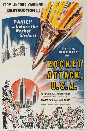 Poster de Filme Rocket Attack U.S.A. (1958)