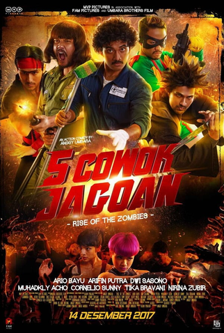 Poster 1 de Filme 5 Cowok Jagoan (2017)