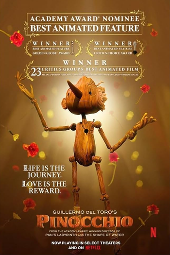  de Filme Pinóquio por Guillermo del Toro (2022)