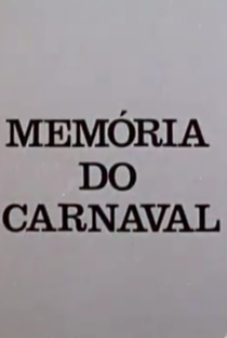 Memória do Carnaval - Poster / Capa / Cartaz - Oficial 2