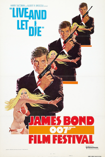 Com 007 Viva e Deixe Morrer - Poster / Capa / Cartaz - Oficial 4