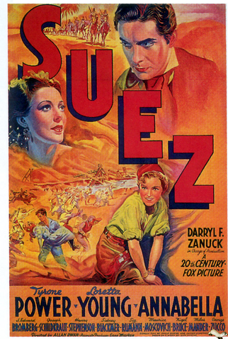 Poster 1 de Filme Suez (1938)