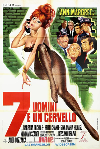 Poster 6 de Filme 7 uomini e un cervello (1968)