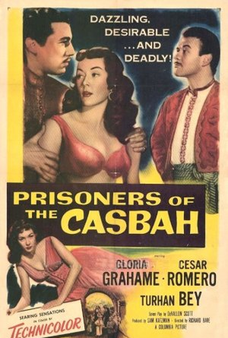 Poster 1 de Filme Prisioneiros de Casbah (1953)