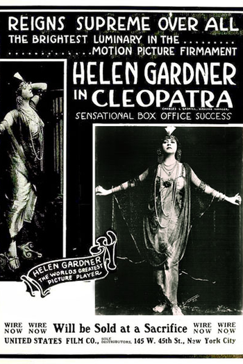Poster de Filme Cleopatra (1912)