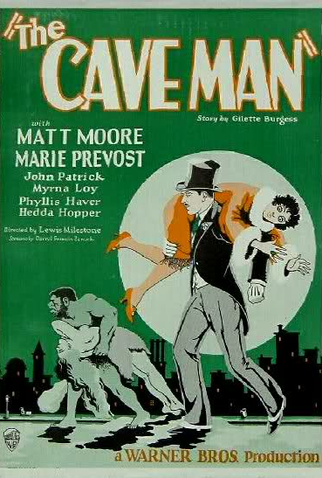 Poster 1 de Filme O Homem da Caverna (1926)