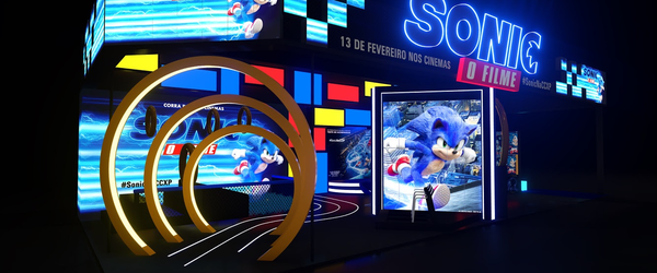 Paramount Pictures leva universo do Sonic para a CCXP