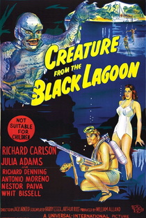 O Monstro da Lagoa Negra - Poster / Capa / Cartaz - Oficial 8