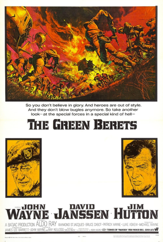 Poster 10 de Filme Os Boinas Verdes (1968)