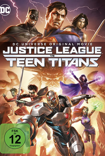 Liga da Justiça vs Jovens Titãs - Poster / Capa / Cartaz - Oficial 4