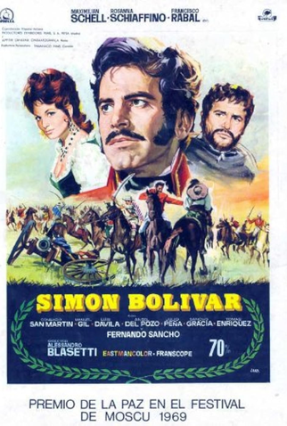 Poster 1 de Filme Simón Bolívar (1969)