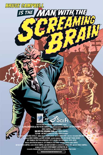  de Filme Man With the Screaming Brain (2005)