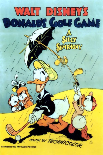 Poster de Curta O Jogo de Golfe (1938)