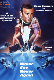 007: Nunca Mais Outra Vez - Poster / Capa / Cartaz - Oficial 4