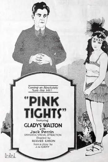 Poster de Filme Pink Tights (1920)
