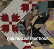 Quilting Instructions 1-14