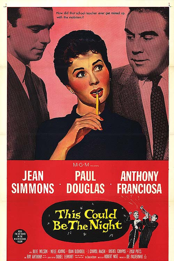 Poster de Filme Esta Noite Ou Nunca (1957)