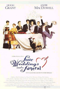 Quatro Casamentos e Um Funeral - Poster / Capa / Cartaz - Oficial 4