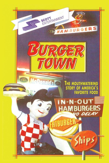 Poster de Filme Burger Town (1998)
