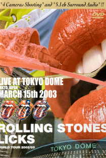 Rolling Stones - Live At Tokyo Dome 2003 - Poster / Capa / Cartaz - Oficial 1