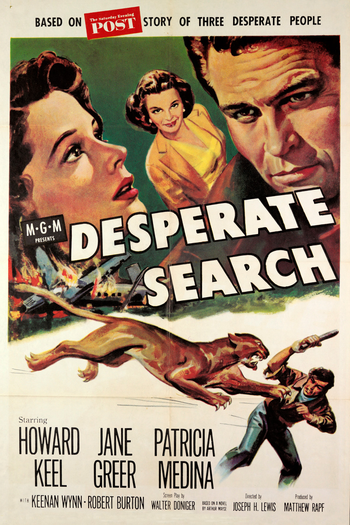Poster de Filme Busca Desesperada (1952)