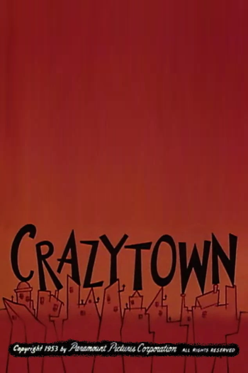 Poster de Curta Cidade Maluca (1954)