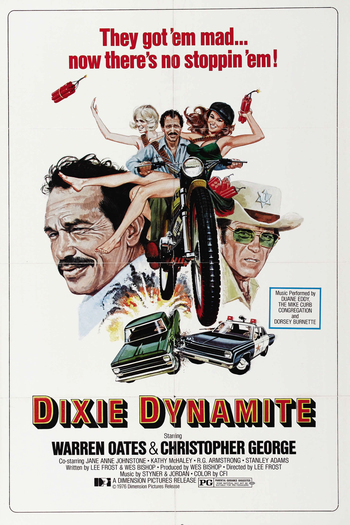 Poster de Filme Dixie Dynamite (1976)