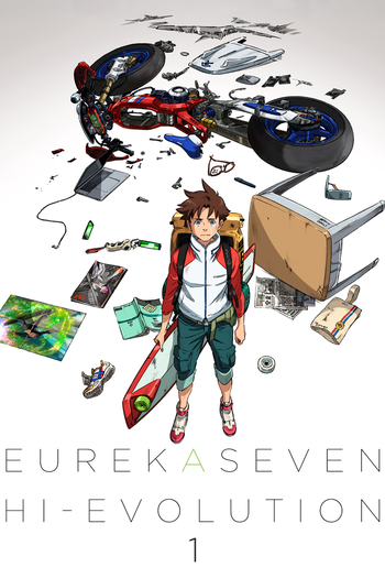 Poster de Filme Eureka Seven Hi-Evolution 1 (2017)