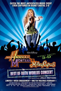 Hannah Montana & Miley Cyrus O Show: O Melhor dos Dois Mundos - Poster / Capa / Cartaz - Oficial 1