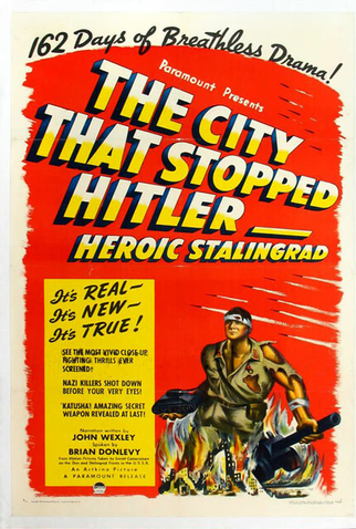 Poster 4 de Filme Stalingrad (1943)
