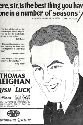 Poster de Filme O Testa de Ferro (1925)