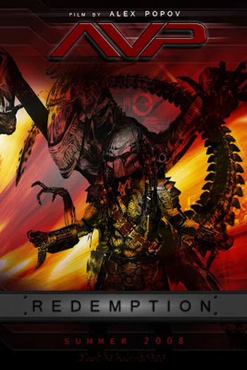 Poster de Curta Alien vs. Predador - Redenção (2008)