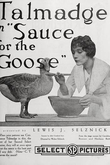 Poster de Filme Molho Para o Ganso (1918)