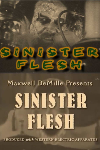 Poster de Curta Sinister Flesh (1976)