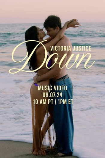 Poster de Curta Victoria Justice: Down (2024)