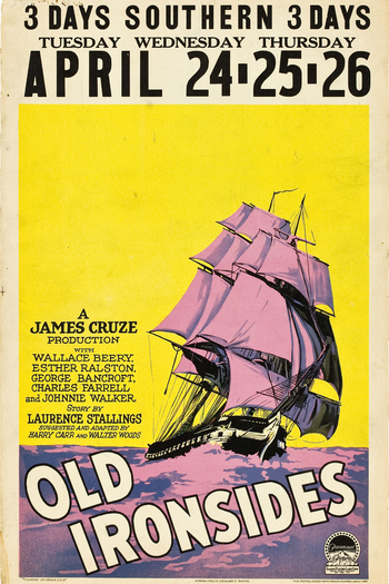 Poster de Filme A Fragata Invicta (1926)