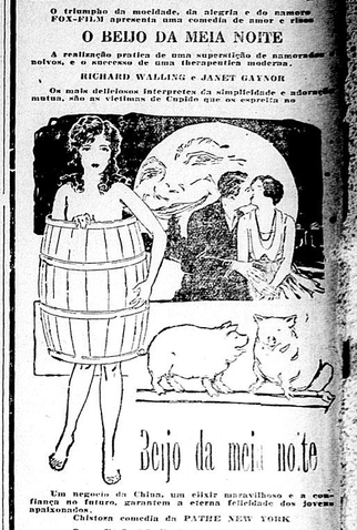 Poster 1 de Filme O Beijo da Meia-Noite (1926)