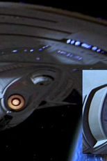 Produção de Primeiro Contato: O Disco Defletor (First Contact Production: The Deflector Dish)