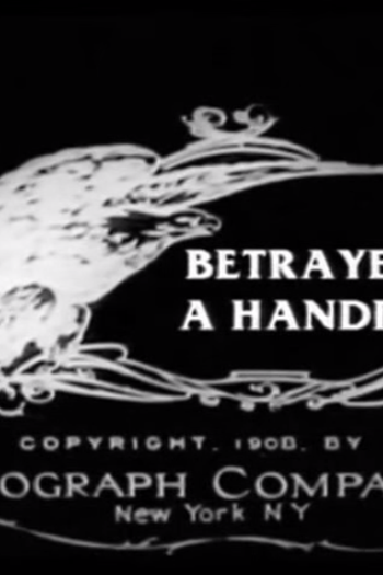 Poster de Curta Betrayed by a Handprint (1908)