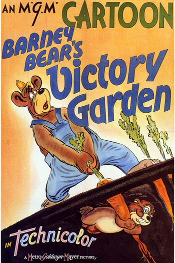 Poster de Curta Barney Bear's Victory Garden (1942)