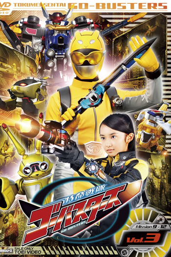  de Série Equipe de Missões Especiais Go-Busters (2012)