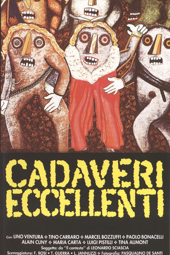  de Filme Cadáveres Ilustres (1976)
