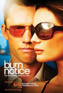 Burn Notice - Operação Miami (3ª Temporada) - Poster / Capa / Cartaz - Oficial 2