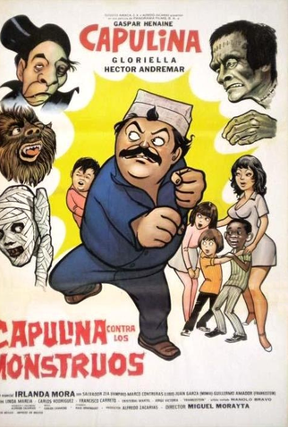 Poster 2 de Filme Capulina contra los monstruos (1974)